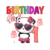 Birthday child 1 panda
