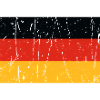 Deutsche Flagge (Eckig)