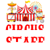 Circus Circus Tent Clown Gift