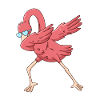 Dabbing Flamingo Gang Party Festival