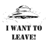 I want to leave