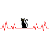 Cat Heartbeat Heartbeat Cat Hangover