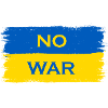 No War Ukraine Flag