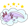 Sleeping Oxolotl
