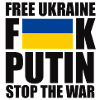 Free Ukraine F* Putin