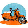 Simson Schwalbe GDR Moped