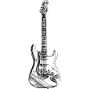 E-Gitarre Black