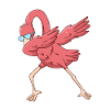Dabbing Flamingo Gang Party Festival