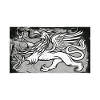 Un griffon en gris