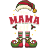 Mama Elf Wichtel Weihnachten