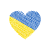 Sostieni l'Ucraina con I Love Ukraine Heart