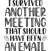 I Survived Another Meeting