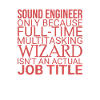 "Sound Engineer Wizard | Tontechnik"