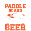 Paddleboard und Bier Standup Paddleboarding