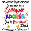 Collègue Cadeau Départ retraite