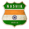 Nashik Inde Armoiries Drapeaux Design