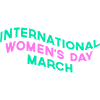 International women's day march