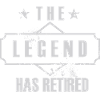 leggenda in pensione Design per un amante dello scherzo
