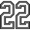 22 number symbol