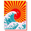 Big wave in Japan