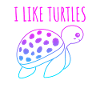 I like Turtle's cute turtle