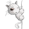White Cats I Cat Friends Cadeau