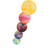 super planets on the space