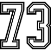 73 Number Symbol