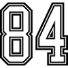 Symbole numérique 84