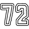 72 number symbol