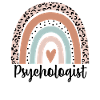 Psychologist Rainbow Leopard Funny Psychologist
