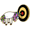 Licorne fléchette