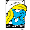 I Puffi Puffi Happy Face