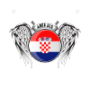 Kroatien kroatische Flagge