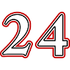 24 Numéro de numéro
