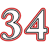 34 Number number