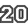 20 number symbol