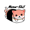 Meowshi. Kawaii Sushi Cat.