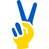 Ukraine Peace Hand Sign