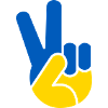 Ukraine Peace Hand Sign