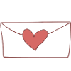 herz brief liebe