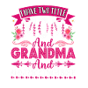 Mom and grandma