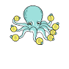 Bitcoin Octopus Kraken Cryptocurrency Crypto