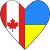 Canada Ukraine Heart