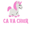 ca va chier des paillettes, licorne, unicorne