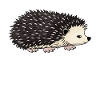 Heartbeat African White-bellied Hedgehog Costume