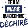marié déchiré
