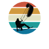 Vintage Kiteboarding, Kiteboarder