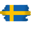 Suède Drapeau Scandinavie Drapeau suédois