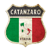 Catanzaro Italie Armoiries Drapeaux Design